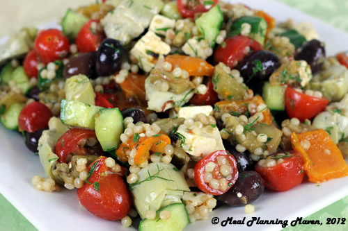 Roasted Mediterranean Eggplant Salad Meal Planning Maven