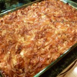 Apricot ‘n Apple Kugel