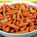 Apricot-Lemon Glazed Carrots ‘n Pineapple