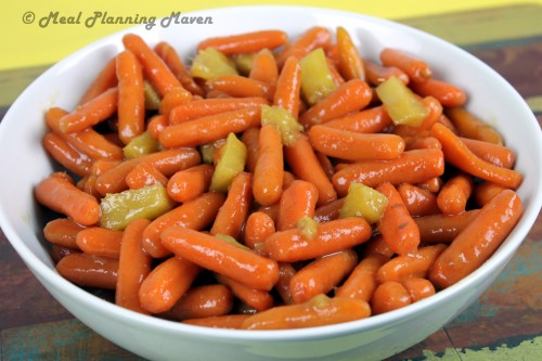 Apricot-Lemon Glazed Carrots ‘n Pineapple