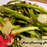 Asparagus Ribbon Salad with Lemony Vinaigrette
