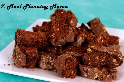 Baby Brownie Biscotti