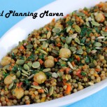 Israeli Couscous with Chickpeas ‘n Veggies