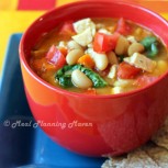 Chicken, Spinach and White Bean Stew