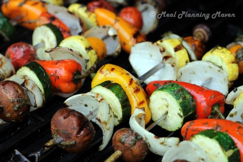 Easiest Veggie Kabobs