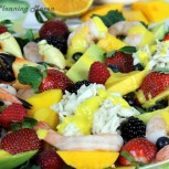 Florida Seafood Salad with Mango-Tangerine Dressing