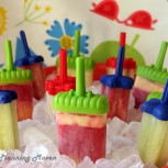 Homemade Frozen Fruit Pops
