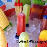 Homemade Frozen Fruit and Yogurt Pops