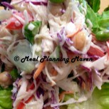 Garbanzo and Edamame Slaw