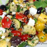 Grilled Vegetable ‘n Couscous Salad