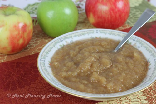 No-Fuss Crockpot Applesauce