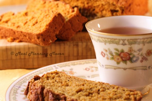 Pumpkin Applesauce Bread (Gluten-Free)