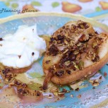 Mini Roasted Pear Crumbles