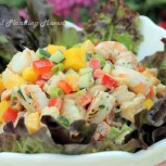 Mango Shrimp Salad