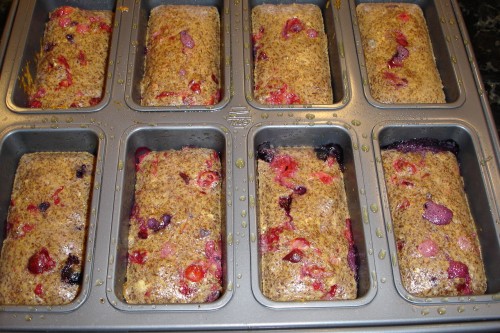 Triple Berry Flax Bars
