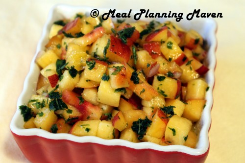 Fresh Peach Salsa