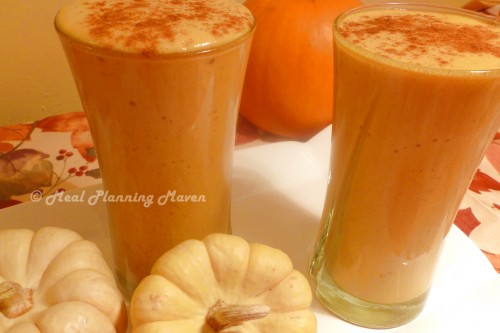Pumpkin-Peach Cobbler Smoothie