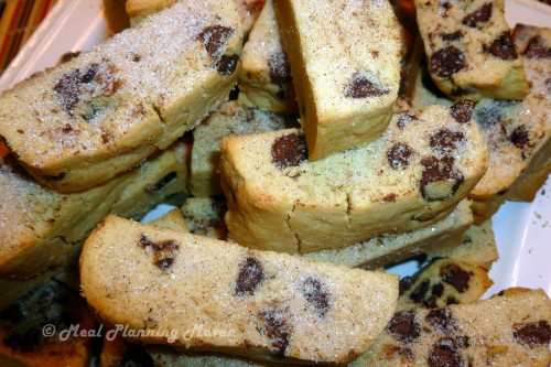 Passover Chocolate Chip Kamish Bread