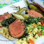 Dijon ‘n Herb-Encrusted Rack of Lamb