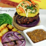 Grilled Asian Burgers